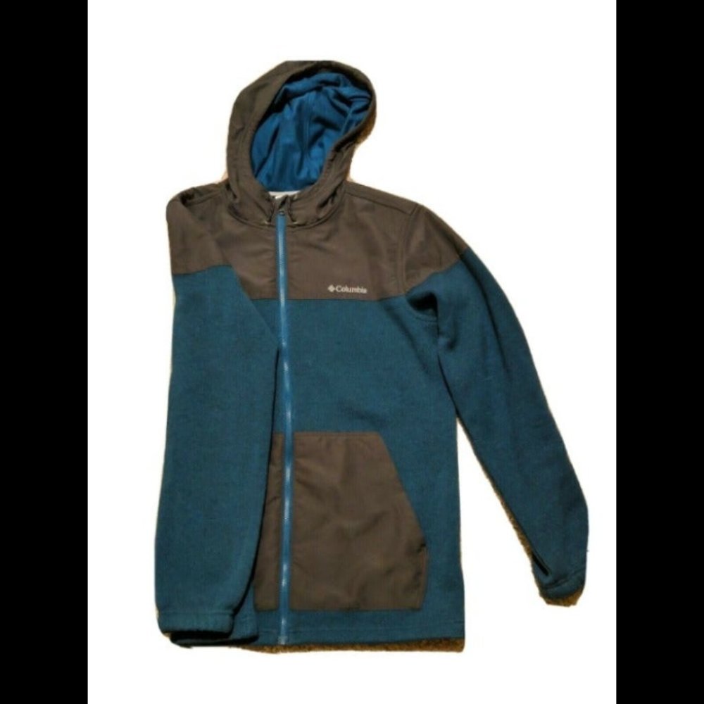 Mens columbia light teal jacket